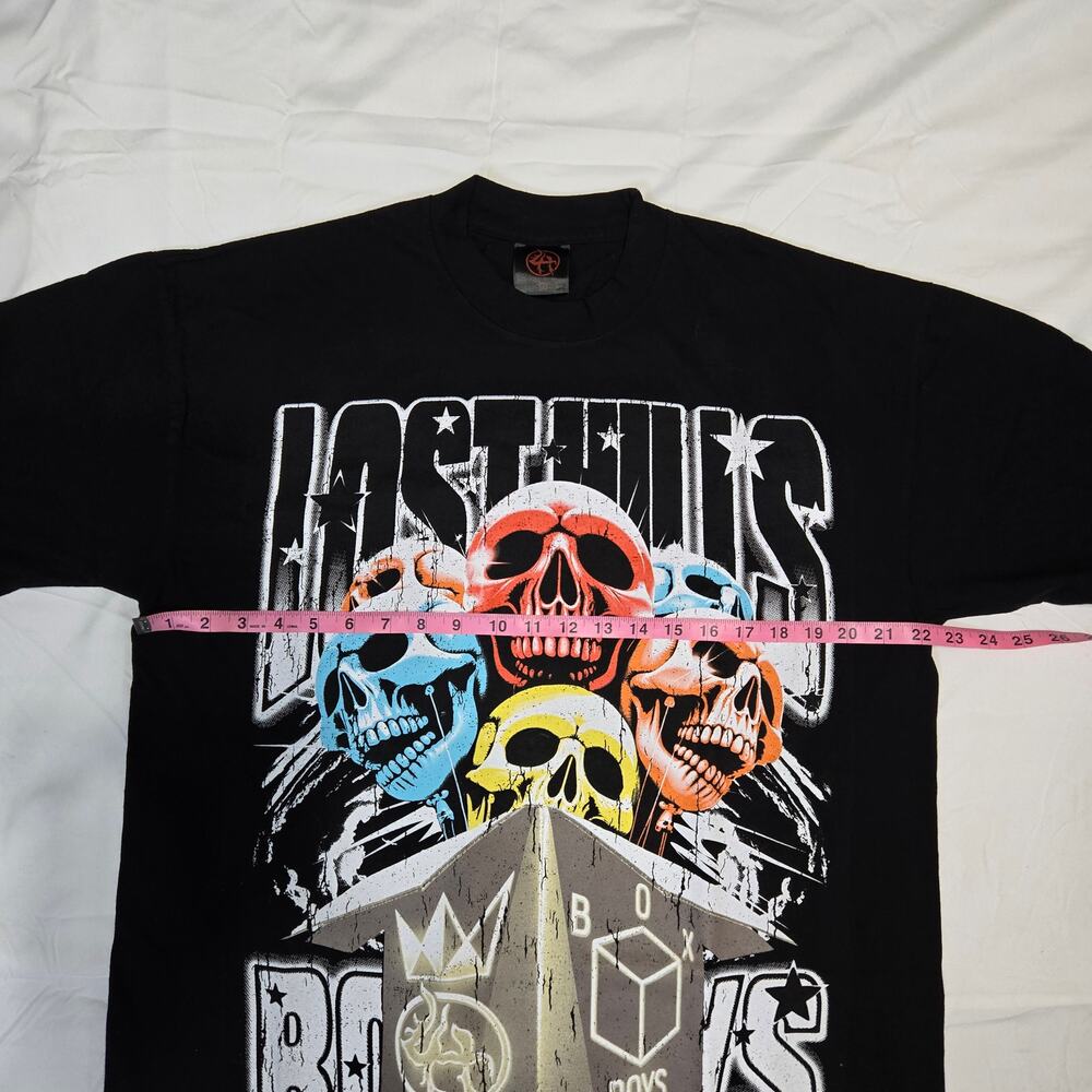 Lost Hills West Coast Cure Tour Skulls Tee Large RARE - Picture 8 of 11
